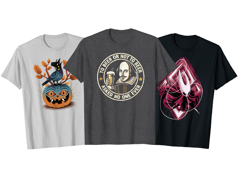 5 T-Shirts for $29 at Checkout!