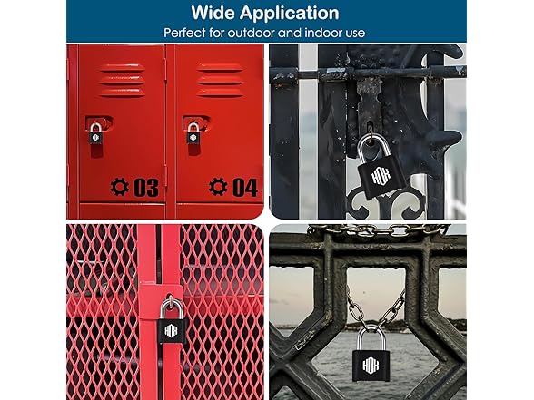 HOX 4 Digit Combination Lock Outdoor