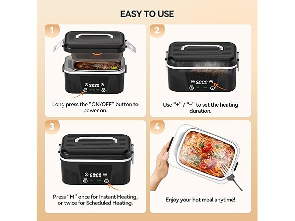 DOLOPL Cordless Heated Lunch Box