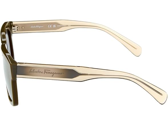 Ferragamo Unisex SF1087S 56mm Sunglasses Brown