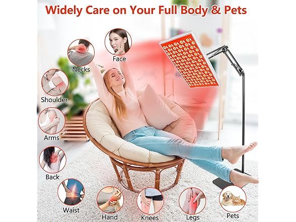 Red Light Therapy for Body Face