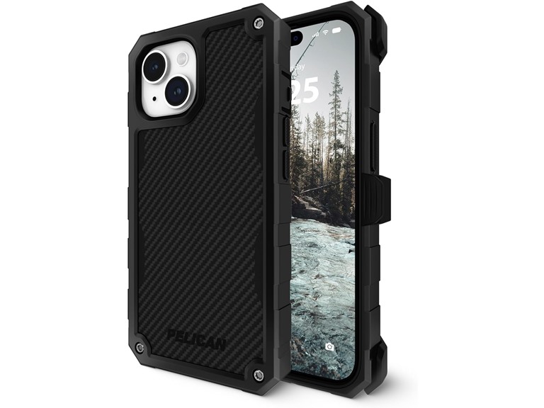 Pelican Shield Series iPhone 15 Case [Compatible with MagSafe] [21ft Military Grade Drop Protection]