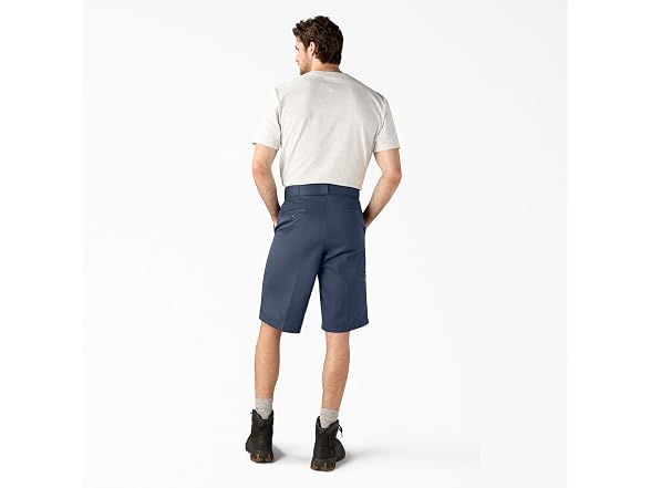 Dickies Men (42) 13-Inch Loose Work Shorts Navy