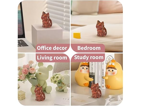 Bosfante 2" Agate Cat Figurine