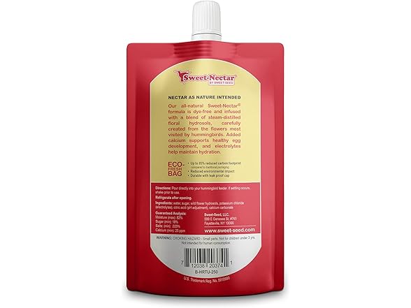 sweet-seed Hummingbird Nectar, (8.5 oz)