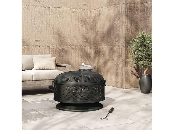 Sunjoy 30 in. Outdoor Fire Pit