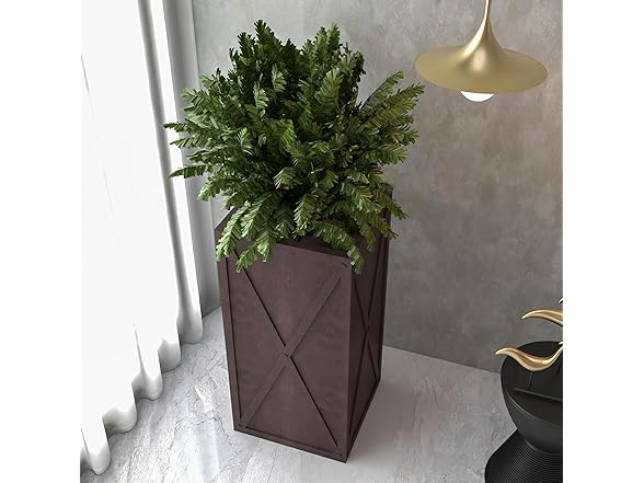 LeisureMod PP29BR Papyrus Planter Brown