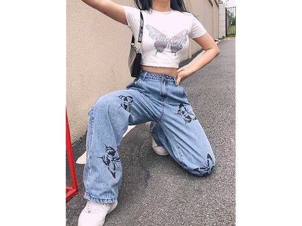 Honganda Women (M) Fashion Women's High Trousers