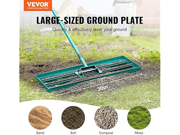 VEVOR Lawn Leveling Rake