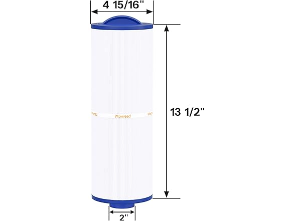 Wowreed Spa Filter PWW50L 50sqft 2Pk