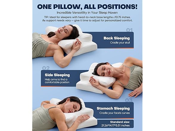 Emircey Cervical Neck Pillow
