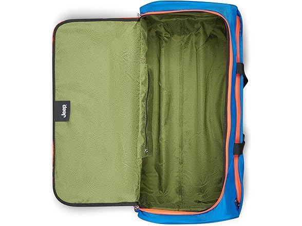 Jeep S009D 2-Wheel Rolling Travel Duffle, 20"