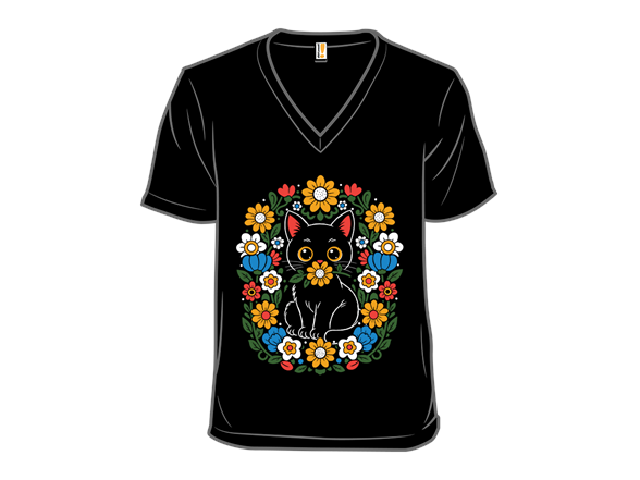 Floral Spirit Cat