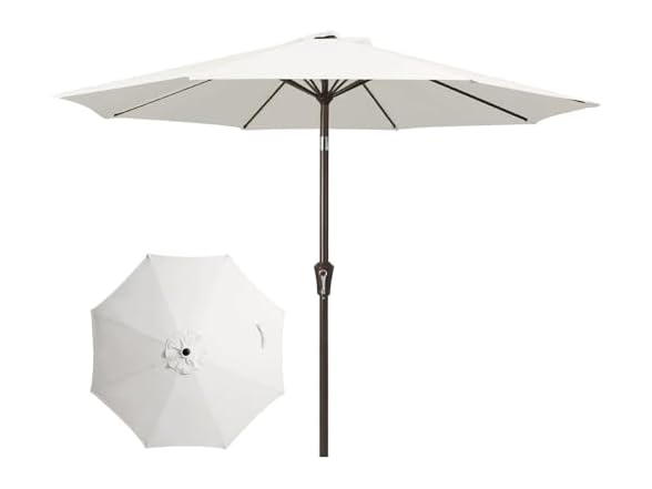 JEAREY 10FT Patio Market Umbrella