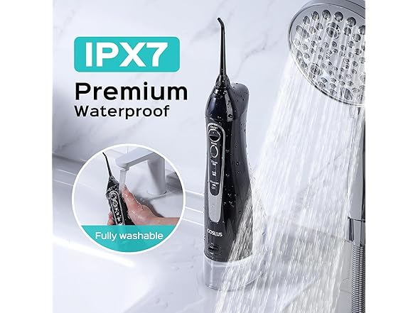 COSLUS Water Flosser Dental Pick (Black)