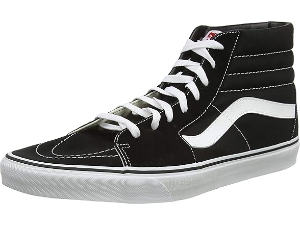 Vans Sk8 Hi Sneakers Black/White 10.5M