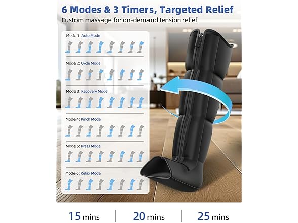 Feelvane Leg Compression Massager