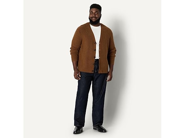 Amazon Essentials Men Relaxed-fit Cotton Cardigan