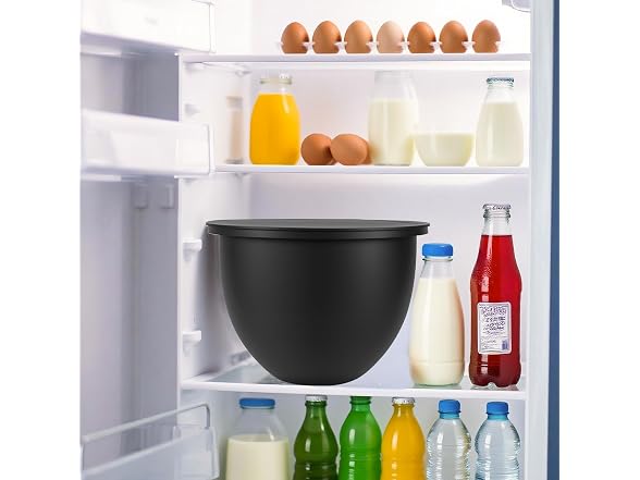 GuanQiao 3 Silicone Bowl Liners for 5 Qt KitchenAid Mixer