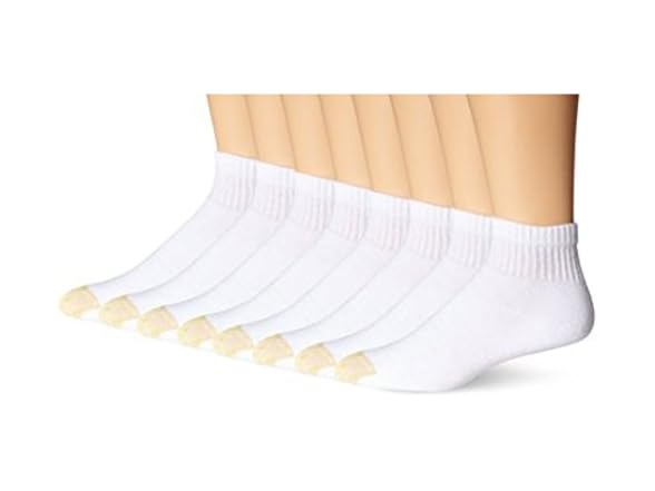 Goldtoe (L) Toe Premier Free Cotton Quarter Socks