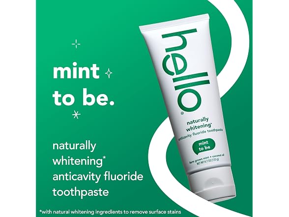 hello | Naturally Whitening 3 Pack
