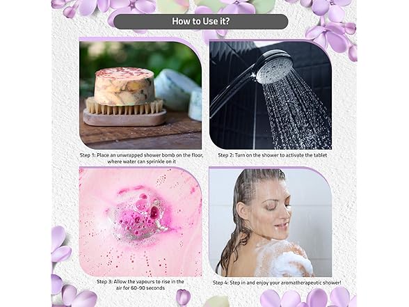 Mystic Set of 12 Shower Bombs