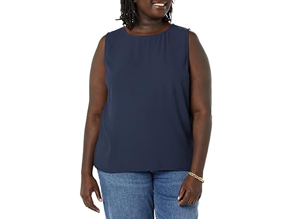 Amazon Essentials Women Regular-Fit Sleeveless Top