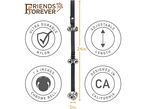 Friends Forever Housetraining Dog Doorbell