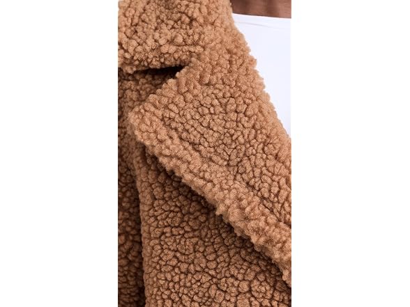 UGG Women's Gertrude Long Teddy Coat