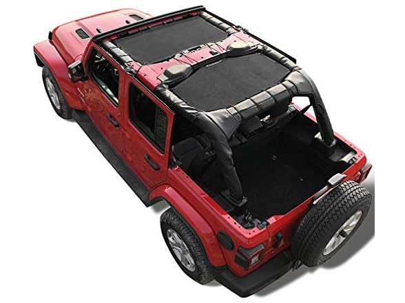 Shadeidea Sun Shade Top for Jeep Wrangler