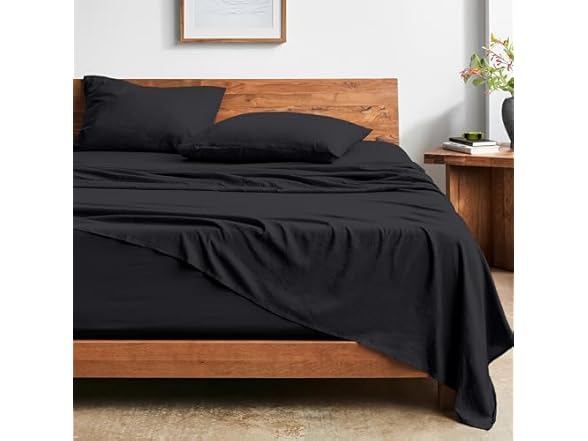 Bare Home Sandwashed Microfiber Sheet Sets