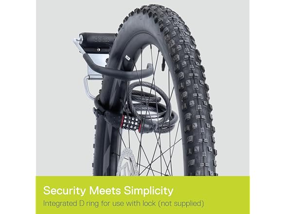 Delta Wall Dock Bike Rack Wall Mount with Tire Wall Guard Cycle