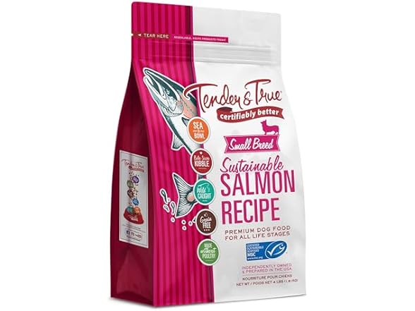 Tender & True Small Breed Sustainable Salmon