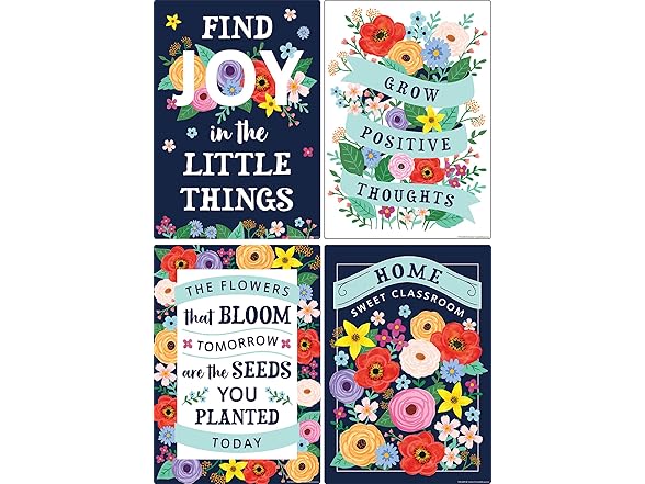 Teacher Created Wildflowers Posters