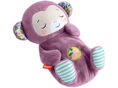 $11.99, Was $25.68, 53% Off! Fisher-Price Baby Soothe ‘n Snuggle Purple Monkey Plush dealfomo