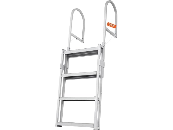VEVOR Dock Ladder, Retractable 4 Steps