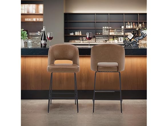 Simple Deluxe Bar Stools Set of 2