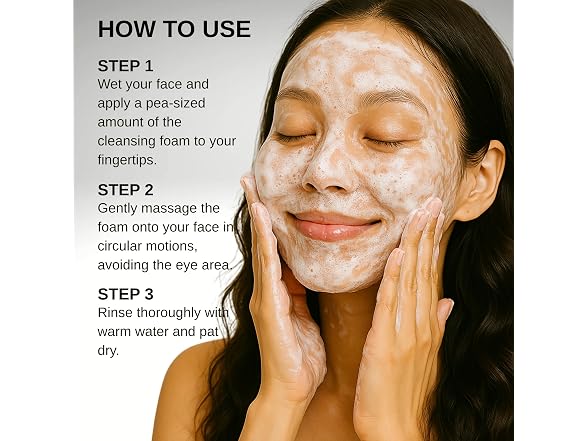 esfolio Milk Cleansing Foam Face Wash 5.29 oz