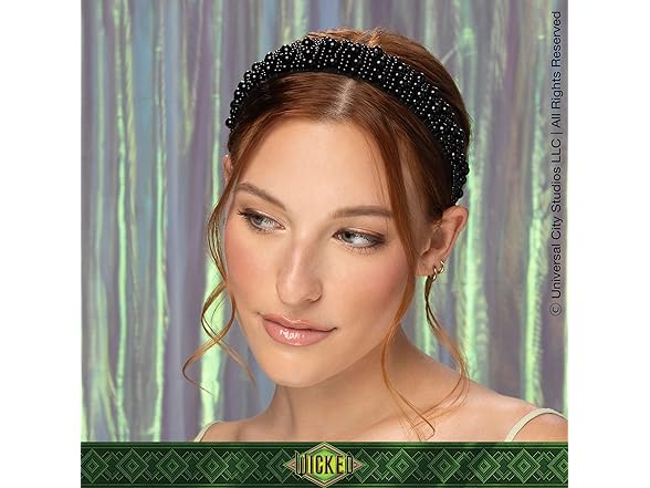 Wicked Elphaba Pearl Headband 