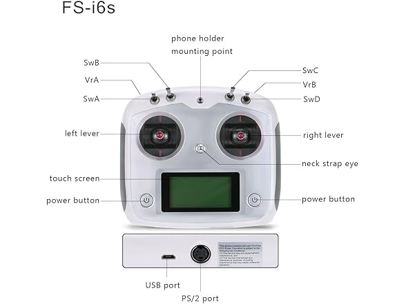 AFHDS 2A Touchscreen Transmitter