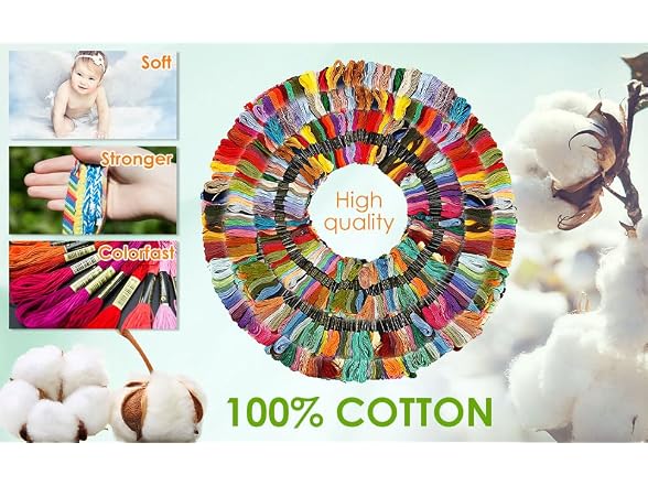 Friendship Bracelet String, 447 Skeins