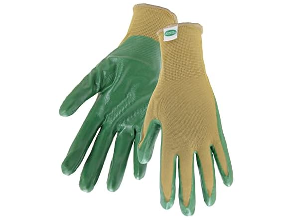 30PK Scotts Nitrile Dipped Palm, Nylon Shell Work Gloves