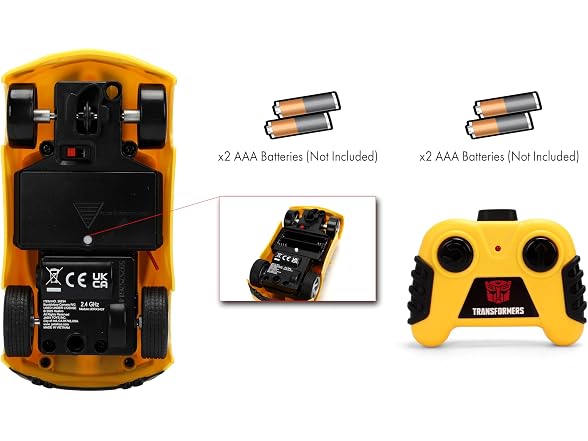 Jada Toys 1:32 RC Transformers Bumblebee Camaro