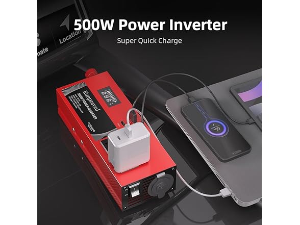 KUNPEAVED 500W Power Inverter