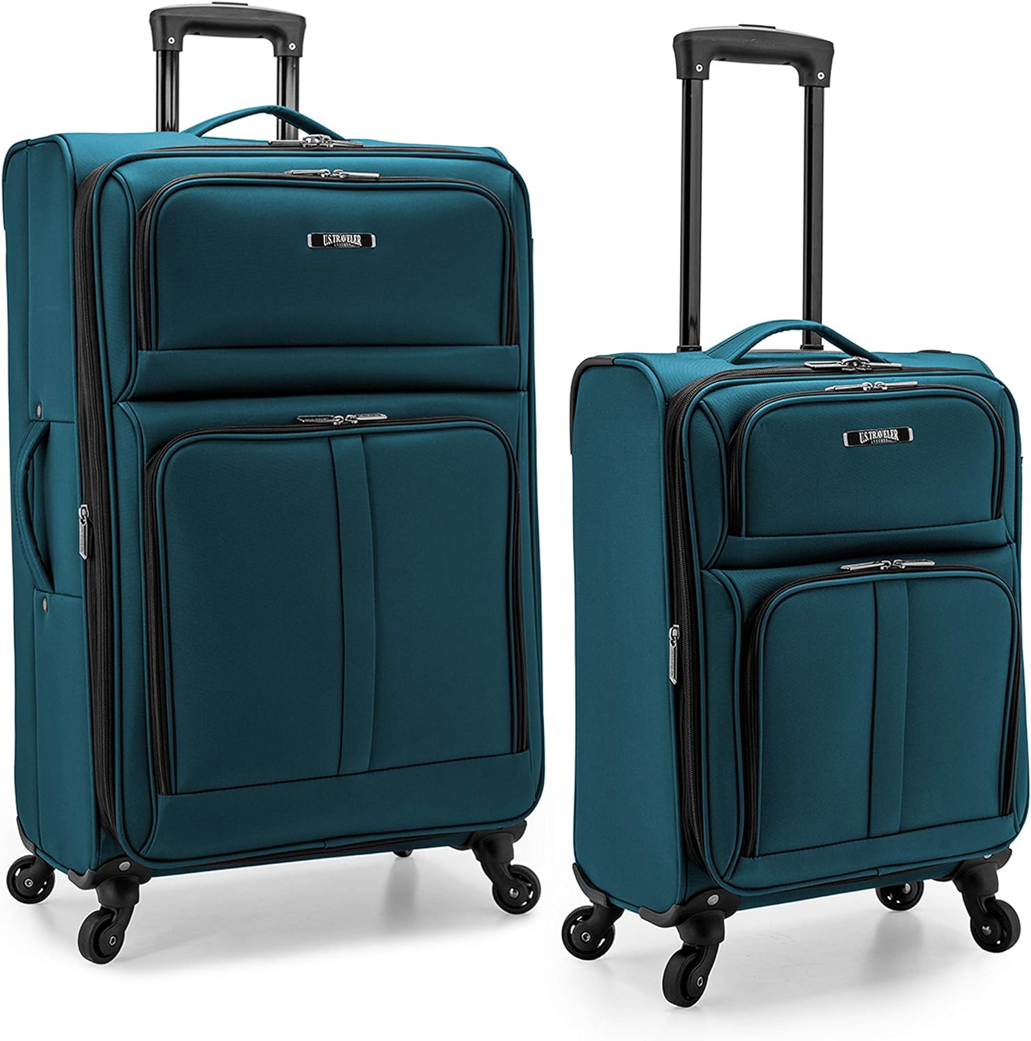 U.S. Traveler Anzio Softside Spinner Luggage Sets (Open Box) - Gallery 14