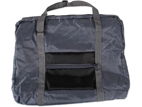 Foldable Lightweight Travel Weekender Duffle Bag Black