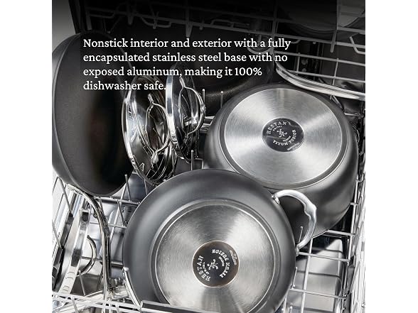 Hestan TITUM Fusion 2 Quart Nonstick Saucepan with Lid