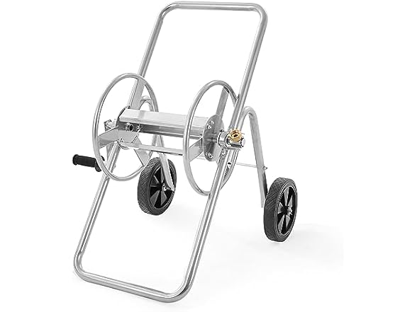 Hose Reel Cart, Hold Up to 175 ft of 5/8’’ Hose