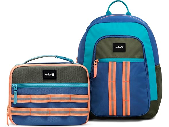Hurley School Lunch Tote, Shoreline/Beetle