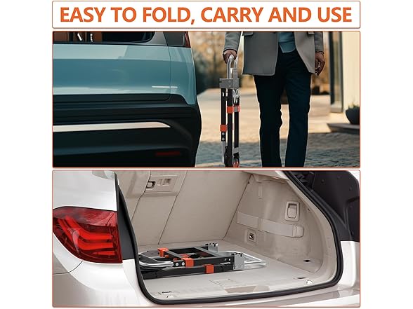 Doerpuz 3 in 1 Hand Truck (Orange) - Gallery 6